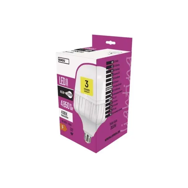 Żarówka LED Classic T140 46W E27 neutralna biel
