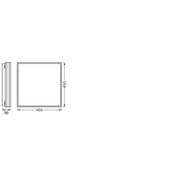 Oprawa SMART+ WIFI ORBIS MAGNET 450X450 TW BK