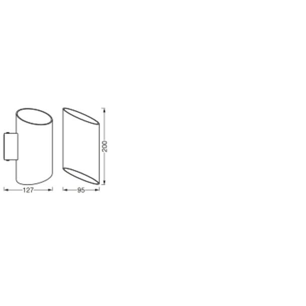 SMART WIFI ORBISW CYLDRO 200X127 TW WT LEDVANCE