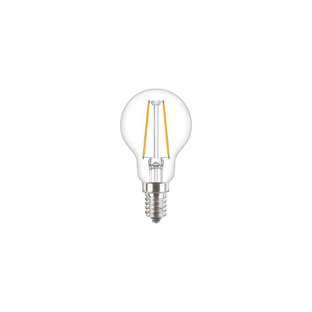Żarówka LED Kulka 2W=25W 250lm / 2700K barwa ciepła LEDLuster 2-25W P45 E14 827 PHILIPS
