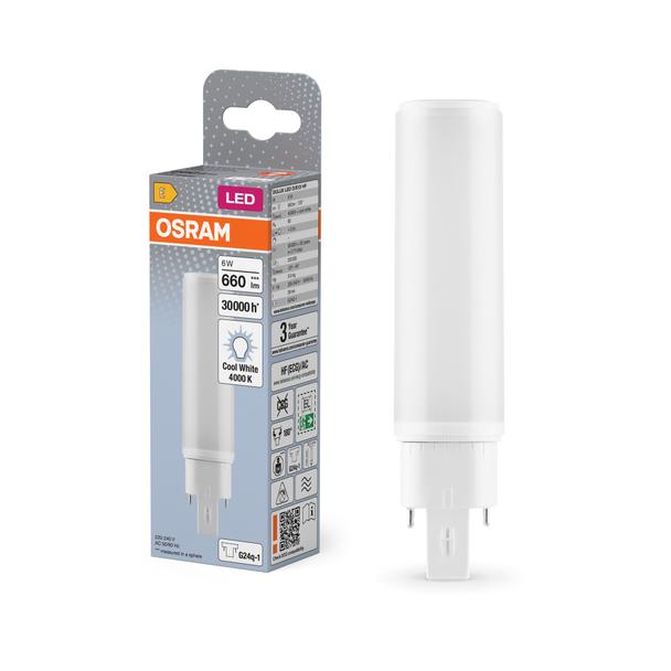 DULUX D E LED FR 13 ECG, AC mains 6W 840 G24q-1 TRZONKI SPECJALNE LEDVANCE