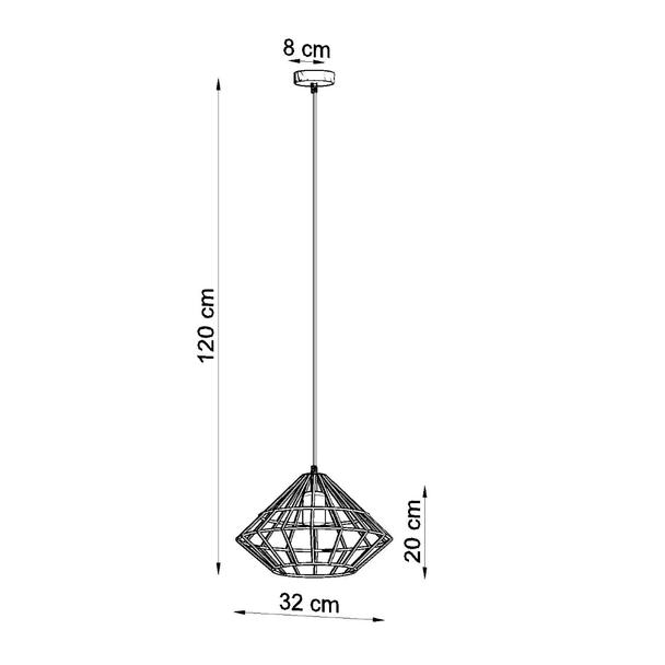 Sollux Lampa wisząca UMBERTO biała SL.0293
