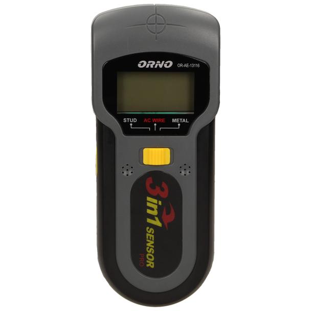 Detektor przewodów drewna i metalu 3w1 OR-AE-13116 ORNO