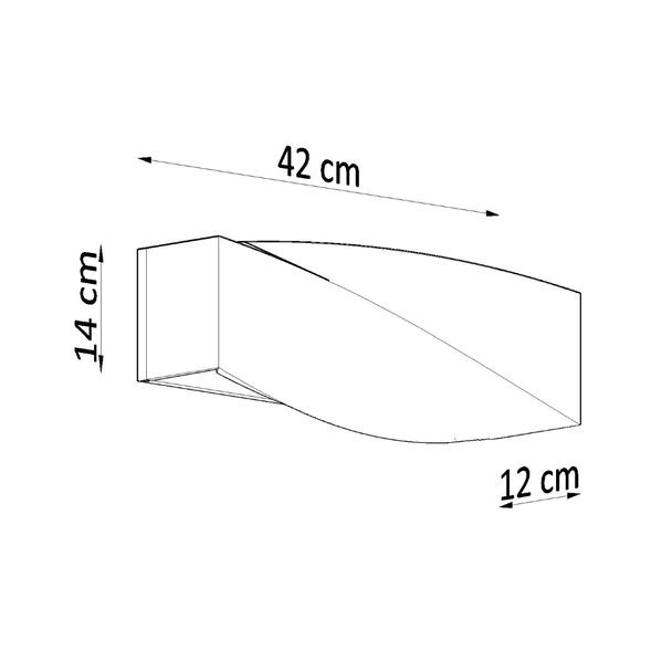 Sollux Kinkiet SIGMA beton SL.0644