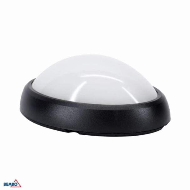 PLAFONIERA LED KANLO 8W 4000K 720LM IP54 CZARNA CZ. MIKR.