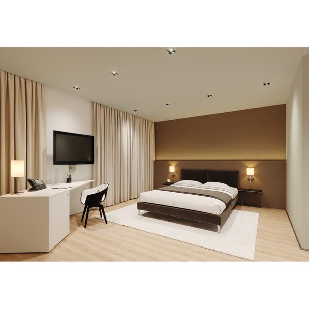 Oprawa SPOT SQUARE DARKLIGHT ADJUST 8W 3000K FL WT