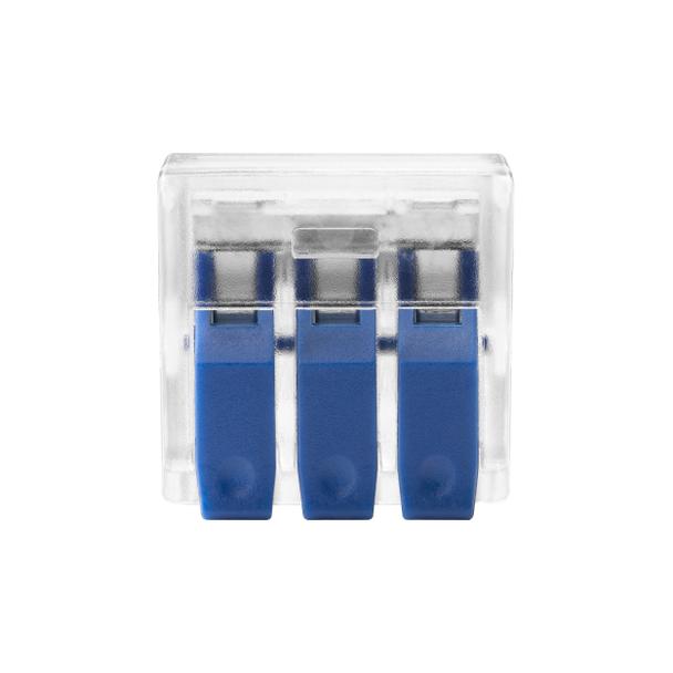 Złączka instalacyjna zaciskowa 3-przewodowa; na dowolny przewód 0,2-4mm2; IEC 450V/32A 100 szt. OR-S