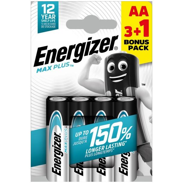 Bateria Energizer MAX PLUS AA LR6 /4szt./