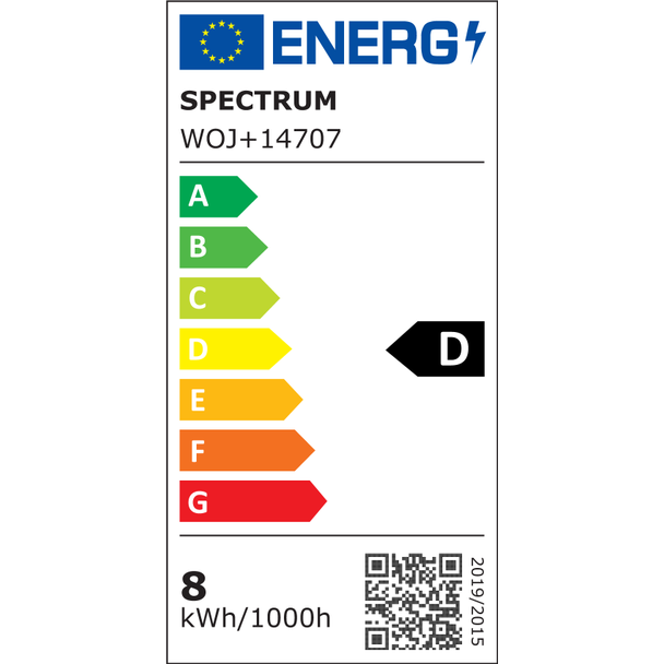 LED GU10 230V 7,5W SMD 30st WW z soczewką szklana SPECTRUM PREMIUM