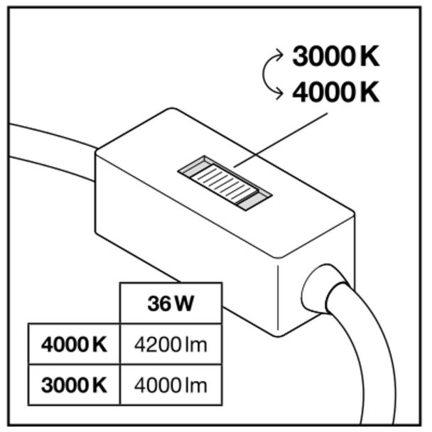 PL CMFT 600 P 36W 930940 U19 DALI VR LEDV LEDVANCE