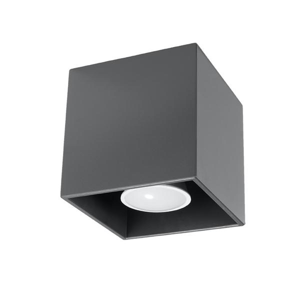 Sollux Plafon QUAD 1 antracyt SL.0567