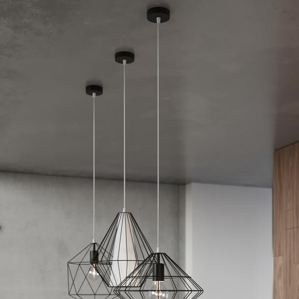 Sollux Lampa wisząca GASPARE czarna SL.0291