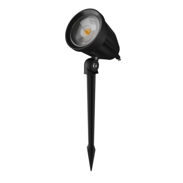 Oprawa ogrodowa FLORI LIGERO 6W NW b. neutralna 230V 40st IP65 53x77mm + 145mm spike CZARNY Spectrum