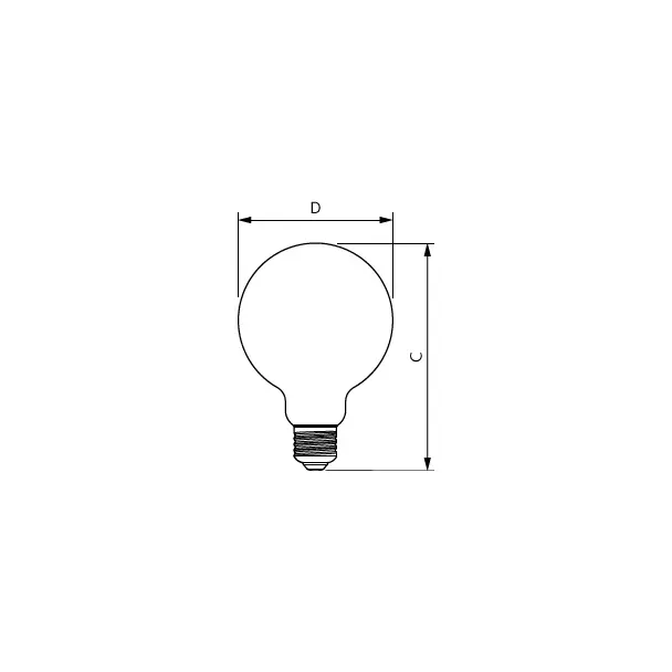 Żarówka LED 7W=60W 806lm 2700K barwa ciepła LED classic 60W G93 E27 WW FR RFSRT4 PHILIPS
