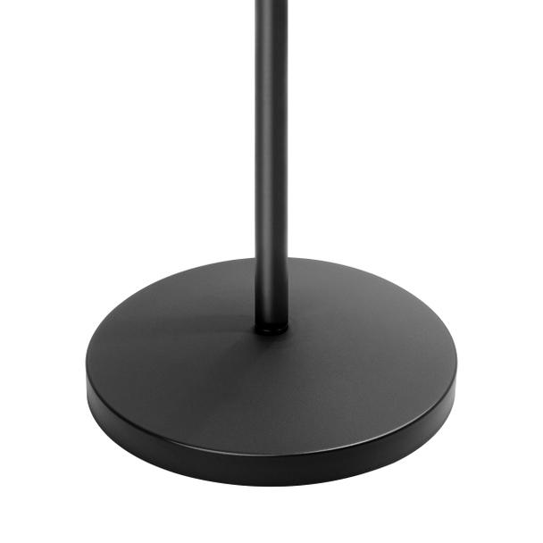 LUWES II, lampa podłogowa, E27, max. 18W, 182 cm, czarna