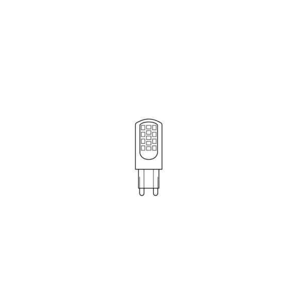 LED PIN40 CL 4,2W 840 230V G9 LEDVANCE