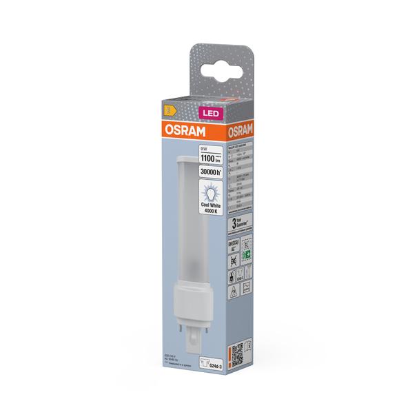 DULUX D LED FR 26 CCG, AC mains 10W 840 G24d-3 TRZONKI SPECJALNE LEDVANCE