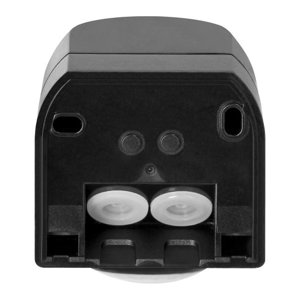 Czujnik ruchu 180° IP44, 800W, max 15m, mini, czarny