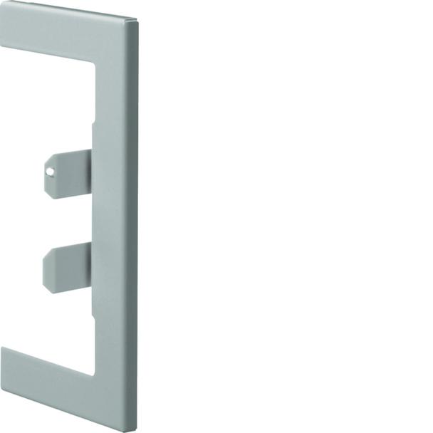 tehalit.BR65/BRS Maskownica przebicia 65x130, jasnoszara BR65130W7035 HAGER
