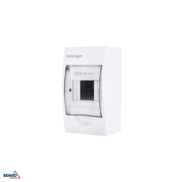 ROZDZIELNICA NATYNKOWA IP40 ZACISKI 4N+4PE 1x4P