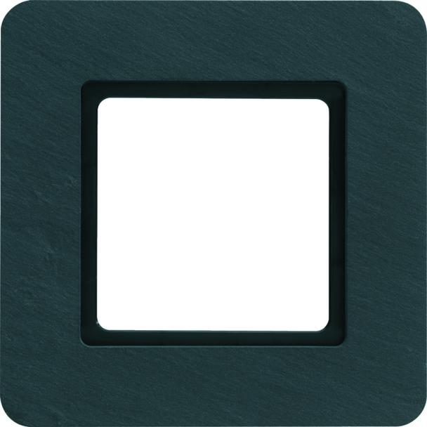 Q.7 Ramka 1-krotna do modułu podświetlenia LED, łupek