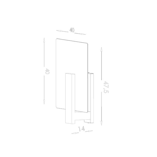 Sollux Plafon LAPPO wenge SL.1097