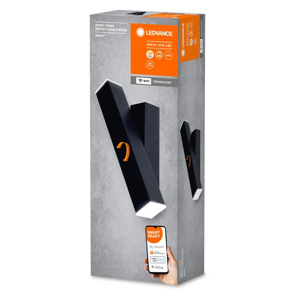 SMART WIFI ORBISW CROSS 309X106 TW BK LEDVANCE