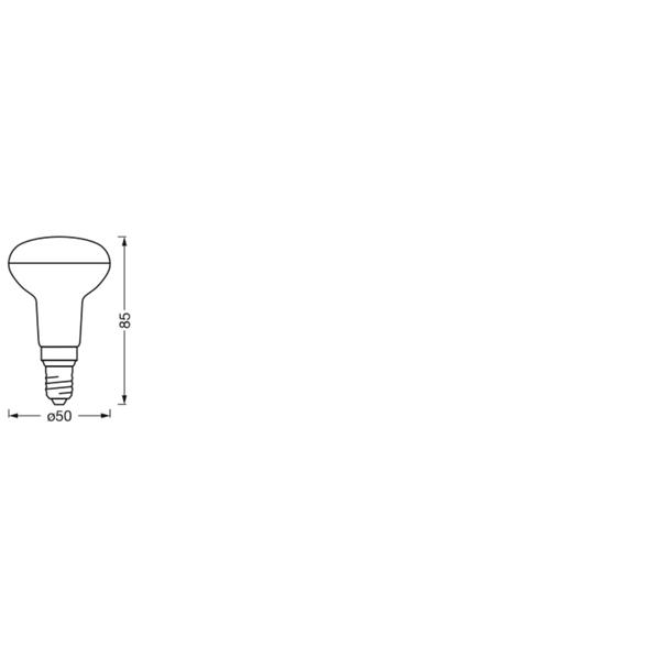 Żarówka LED E14 R50 3,3W = 40W 210lm RGB CCT 45° SMART+ WIFI Ściemnialna 4058075609556 LEDVANCE
