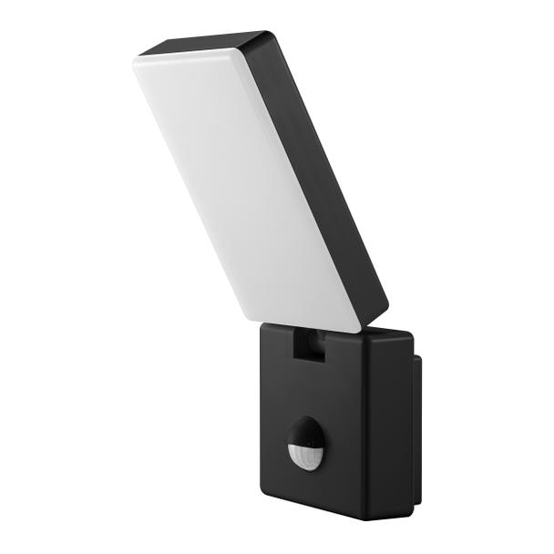 ENID LED 10W, oprawa ogrodowa z czujnikiem ruchu PIR, 800lm, IP65, 4000K, czarna