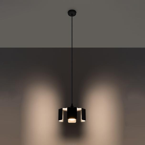 Sollux Lampa wisząca TULIP czarny SL.0667