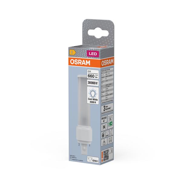 DULUX D LED FR 13 CCG, AC mains 6W 840 G24d-1 TRZONKI SPECJALNE LEDVANCE