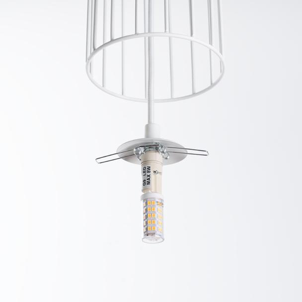 Lampa wisząca BRINA 1 biała