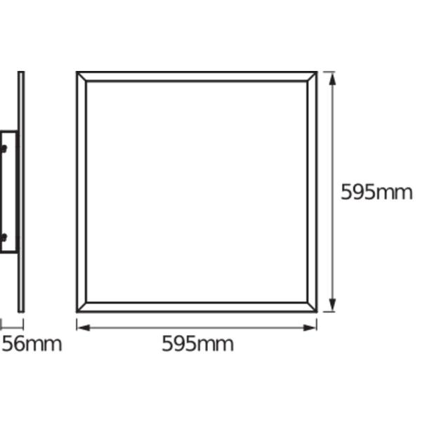 Panel LED 36W RGB SMART+ WIFI PLANON PLUS 600X600 4058075525269 LEDVANCE