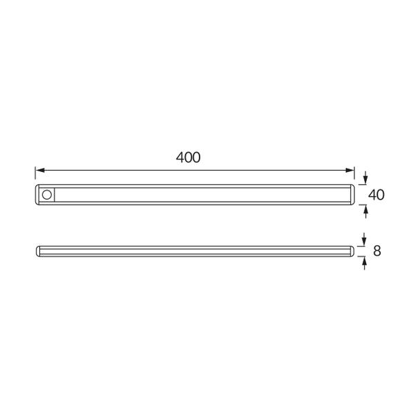 SEWERYN LED 2,3W NW