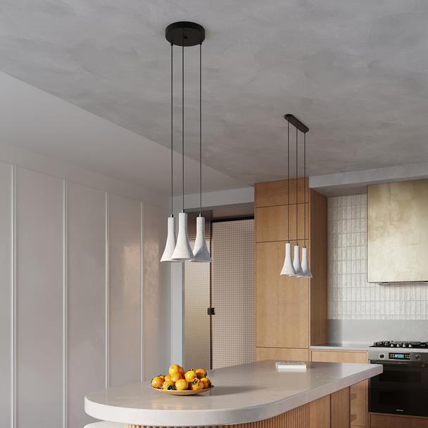 Sollux Lampa wisząca REA 3L beton SL.1225
