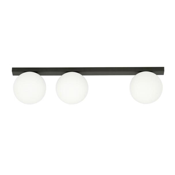 Emibig plafon Fit 3 3xE14 czarno/biały 1124/3
