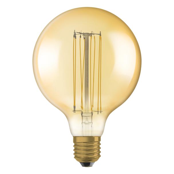 Lampa LED Vintage 1906 GOLD 125 dim 8,8W/822 E27