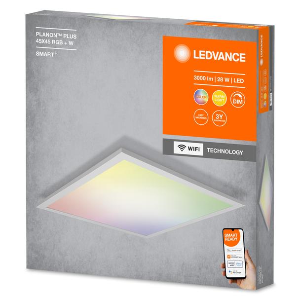 Panel LED 28W RGB SMART+ WIFI PLANON PLUS 450X450 4058075525221 LEDVANCE