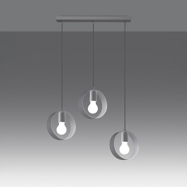 Sollux Lampa wisząca TITRAN 3 biała SL.1138
