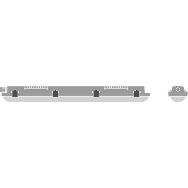 Oprawa hermetyczna LED DP VALUE 600 18W/4000K IP65 LEDV 4058075300743 LEDVANCE