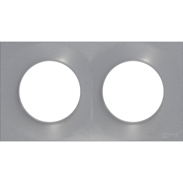 Odace Styl, ramka 2-krotna, DIY, aluminium