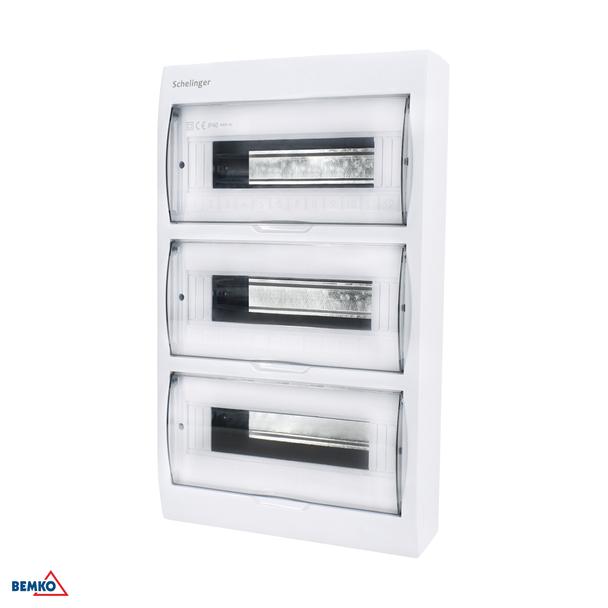 ROZDZIELNICA NATYNKOWA IP40 ZACISKI 36N+36PE 3x12P