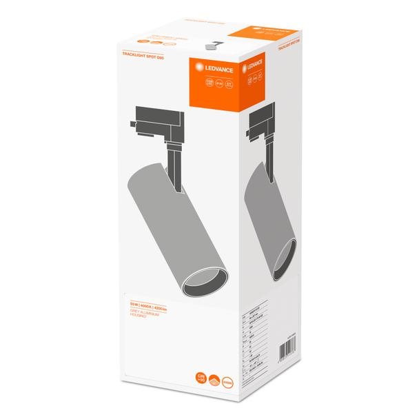 Szynowa oprawa TRACKLIGHT SPOT D95 55W 4000K 90RA NFL GY