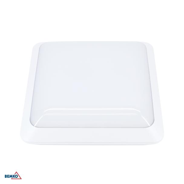 PLAFONIERA LED 30W 4000K 3500LM IP66 KWADRAT Z CZ. MIKR. Z FUNKCJĄ PÓŁCIENIA