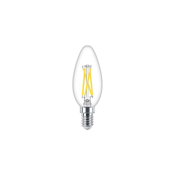 Żarówka LED świeczka 2,5W=25W 340lm 2700K 2,5-25W E14 B35 5 lat gw. PHILIPS