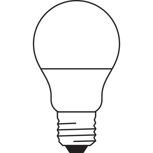 Żarówka LED A55 E27 4.9W = 40W 470lm 3000K Ciepła 200° VALUE CLASSIC Osram