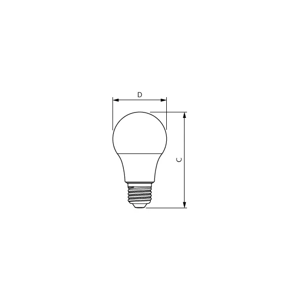 Żarówka LED 8W=60W 806lm 4000K barwa neutralna kulka 8-60W A60 E27 840 Plastik matowy PHILIPS