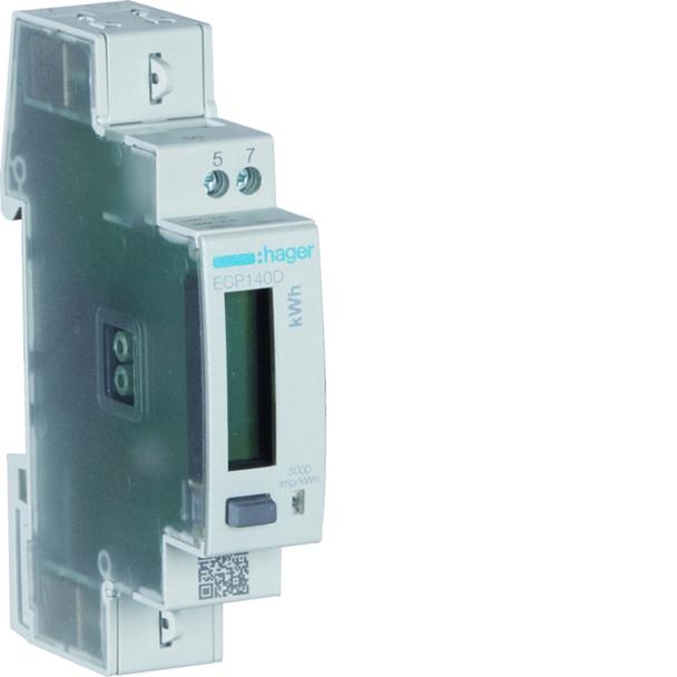 agardio.measure Licznik energii elektrycznej 1-fazowy, 40A 1M, wyjście imp., MID