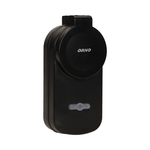 Zestaw bezprzewodowych gniazd sterowanych pilotem 2+1 IP44 OR-GB-429 ORNO