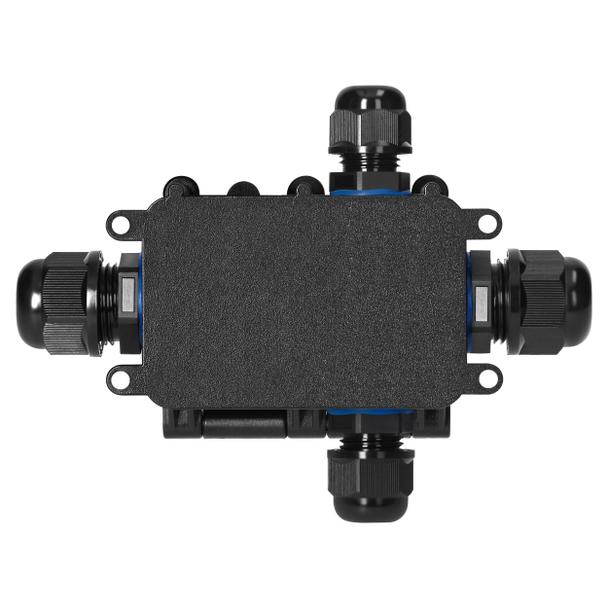Puszka natynkowy HD IP68, 0,5-6,0mm2 ,2 dławnice M20, 2 dławnice M16, układ X
